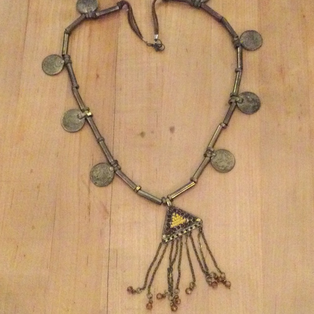 Mango tribal necklace
